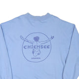 CHIEMSEE Mens Blue Pullover Sweatshirt L Embroidered Logo Casual Comfort