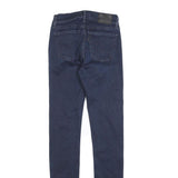 LEVI'S Womens Jeans Blue Slim Skinny Denim Medium W25 L32 Stretch Zip 710