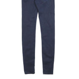 LEVI'S Womens Jeans Blue Slim Skinny Denim Medium W25 L32 Stretch Zip 710