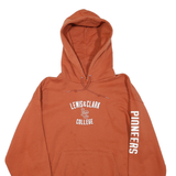 CHAMPION Mens Rust Lewis & Clark College Pullover Hoodie L Casual Sportswear