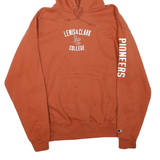 CHAMPION Mens Rust Lewis & Clark College Pullover Hoodie L Casual Sportswear