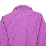 LOFFLER Womens Purple & Blue Classic News Zip Jacket XL Polyester Casual Outdoor