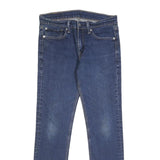 LEVI'S 511 Mens Jeans Blue Slim Skinny Denim Medium W31 L32 Classic Zip