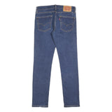 LEVI'S 511 Mens Jeans Blue Slim Skinny Denim Medium W31 L32 Classic Zip