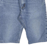 WRANGLER Mens Shorts Blue Denim Casual M W34 Classic Fit Cotton Blend