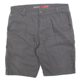 DICKIES Mens Grey Cotton Blend Casual Shorts XL W38 Workwear Utility