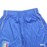 PUMA Mens Blue Italia Football Casual Shorts M W28 Sporty Polyester