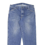 DICKIES Mens Blue Regular Straight Denim Cotton Blend Medium W34 L29 Workwear