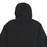 REEBOK Womens Black Hoodie M Cotton Blend Pullover Casual Sports Sweatshirt