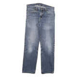 CARHARTT Mens Regular Fit Blue Denim Jeans W32 L32 Classic Zip Cotton Blend