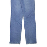 WRANGLER Mens Jeans Blue Regular Straight Denim W31 L34 Classic Zip Pockets