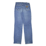 WRANGLER Mens Jeans Blue Regular Straight Denim W31 L34 Classic Zip Pockets