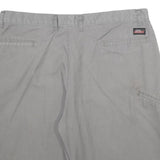 DICKIES Mens Grey Casual Shorts XL W38 Workwear Polyester Blend Comfort