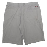 DICKIES Mens Grey Casual Shorts XL W38 Workwear Polyester Blend Comfort