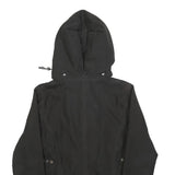 WELLENSTEYN Womens Black Jacket S Cotton Blend Hooded Zip Casual Outdoor