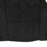 THE NORTH FACE Womens Black Plain Pullover Fleece Crew Neck Jumper L Outdoor