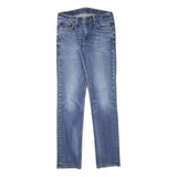 LEVI'S Mens Slim Blue Denim Medium Zip W28 L32 Classic Style Jeans