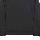 LEVI'S Mens Black Crew Neck XL Cotton Blend Logo Sweatshirt Pullover Casual