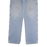 DICKIES Mens Jeans Blue Regular Straight Denim Medium W38 L34 Workwear Zip
