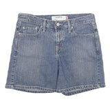 LEVI'S Womens Denim Blue Shorts M W32 Casual Cotton Blend Classic Fit
