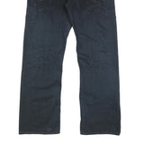 REPLAY Mens Jeans Blue Relaxed Straight Denim W34 L32 Button Closure Casual