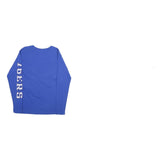 FANATICS Mens Blue Philadelphia 76ers Long Sleeve Crew Neck Cotton T-Shirt M