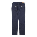 LEVI'S 525 Womens Jeans Blue Regular Straight Denim Raw W28 L30