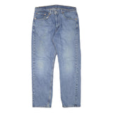 LEVI'S Mens Jeans Blue Regular Straight Denim Medium W32 L28 Classic Zip