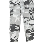 URBAN CLASSICS Mens Cotton Blend Camouflage Slim Tapered Cargo Trousers W26 L25