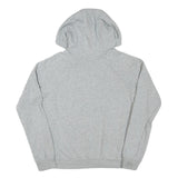 NIKE Mens Grey Hoodie XS Cotton Blend Casual Pullover Sweatshirt Drawstring