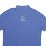 TOMMY HILFIGER Mens Blue Polo Shirt XL Cotton Short Sleeve Plain Sailing Cat