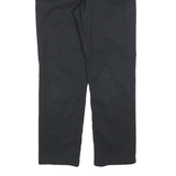DICKIES Mens Cotton Blend Black Regular Straight Trousers W29 L30 Work Casual