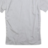 ENGELBERT STRAUSS Mens Grey Work Shirt S Manuel Bongni Logo Cotton Blend