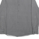 BOSS HUGO BOSS Mens Black Slim Shirt M Stylish Patterned Formal Wear