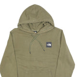 THE NORTH FACE Mens Green Hoodie S Cotton Blend Pullover Casual Wear