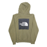 THE NORTH FACE Mens Green Hoodie S Cotton Blend Pullover Casual Wear