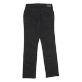 LEVI'S 505 Womens Jeans Black Regular Straight Denim Raw W27 L32 Classic Fit
