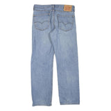 LEVI'S 505 Womens Jeans Blue Regular Straight Denim Medium W32 L30 Classic Fit