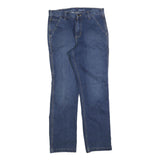 CARHARTT Mens Jeans Blue Relaxed Straight Denim Medium W32 L32 Workwear Casual
