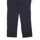 WEATHER REPORT Womens Polyester Blend Navy Blue Regular Fit Straight Leg