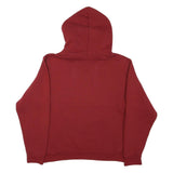 CHICO STATE Mens Maroon Hoodie M College Logo Cotton Blend Pullover