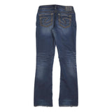SILVER Womens Jeans Blue Regular Bootcut Denim Medium W30 L32 Stylish Comfort