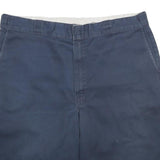 DICKIES Mens Shorts Blue Casual XL W40 Workwear Durable Polyester Blend