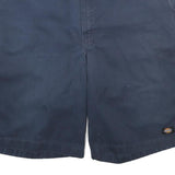 DICKIES Mens Shorts Blue Casual XL W40 Workwear Durable Polyester Blend