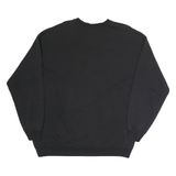 LEE Mens Black Lassen Football Crew Neck M Cotton Sweatshirt Casual
