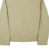 TIMBERLAND Mens Beige Jacket M Polyester Blend Plain Zip Casual Outdoor Wear