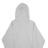 NFL Mens Grey Chicago Bears Hoodie L Cotton Blend Pullover Casual Top