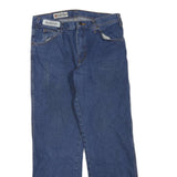 DICKIES Womens Regular Fit Straight Leg Denim Blue W32 L30 Classic Cotton Blend