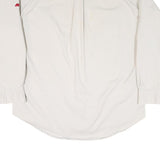 TOMMY HILFIGER Mens Beige Long Sleeve Shirt L Button Pocket Casual Cotton