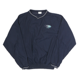 HARD ROCK CAFE Mens Navy Blue Pullover Sweatshirt XL Las Vegas Logo